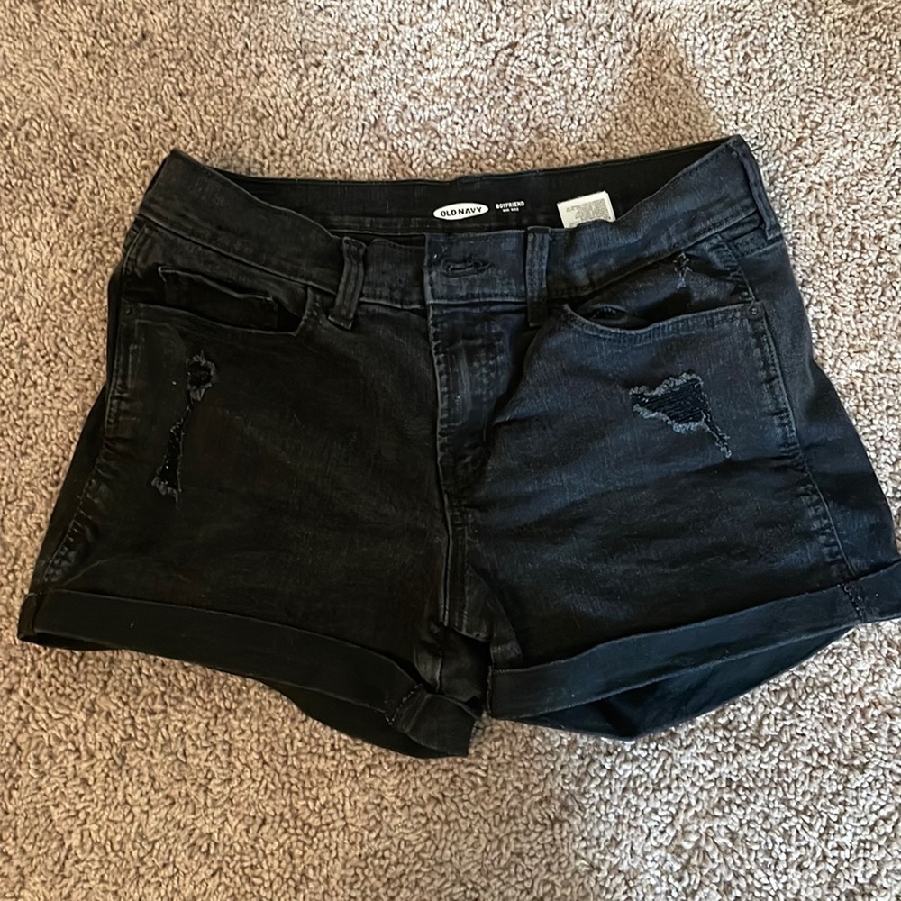 Old Navy Black Denim shorts